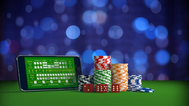 Bingo card interface on srikandi slot showing numbered grid and draw counter
